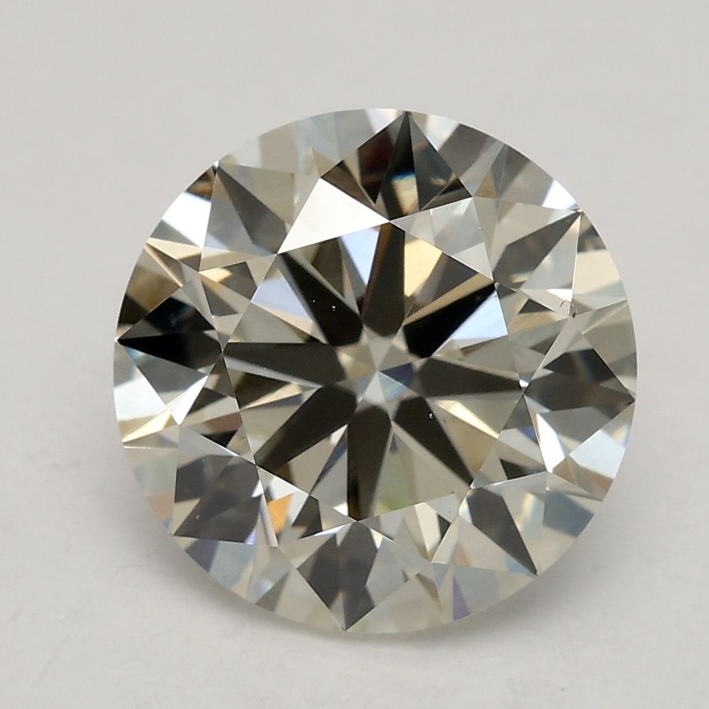 2.70 ct. round Lab Grown Diamond front image