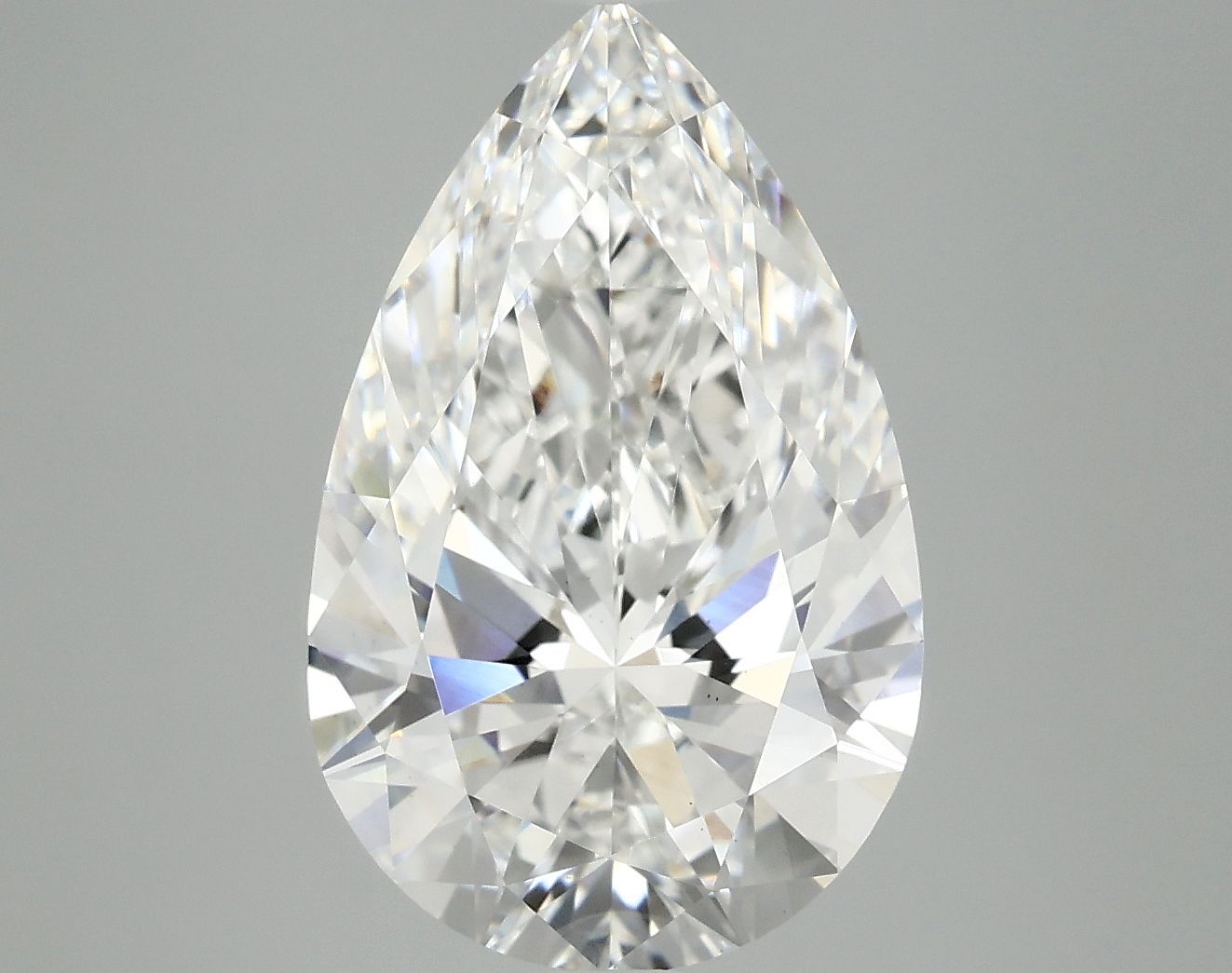 5.09 ct. pear Lab Grown Diamond front image