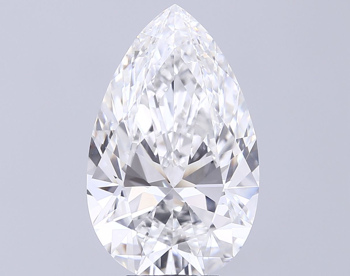 7.08 ct. pear Lab Grown Diamond front image