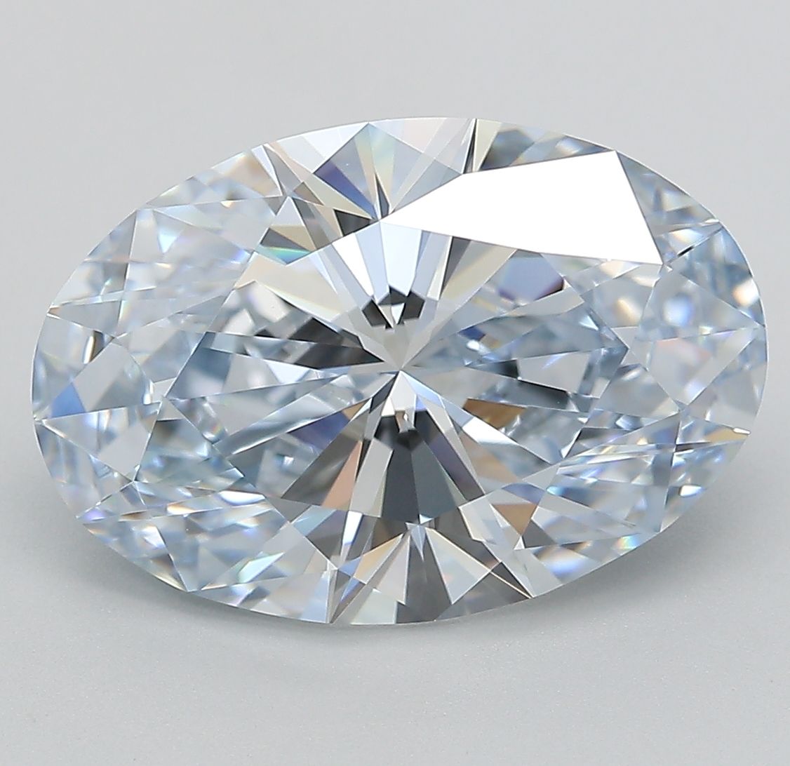 5.54 ct. oval Lab Grown Diamond front image