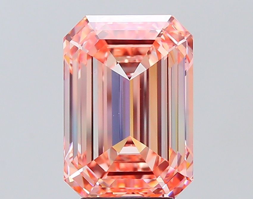 5.13 ct. emerald Lab Grown Diamond front image