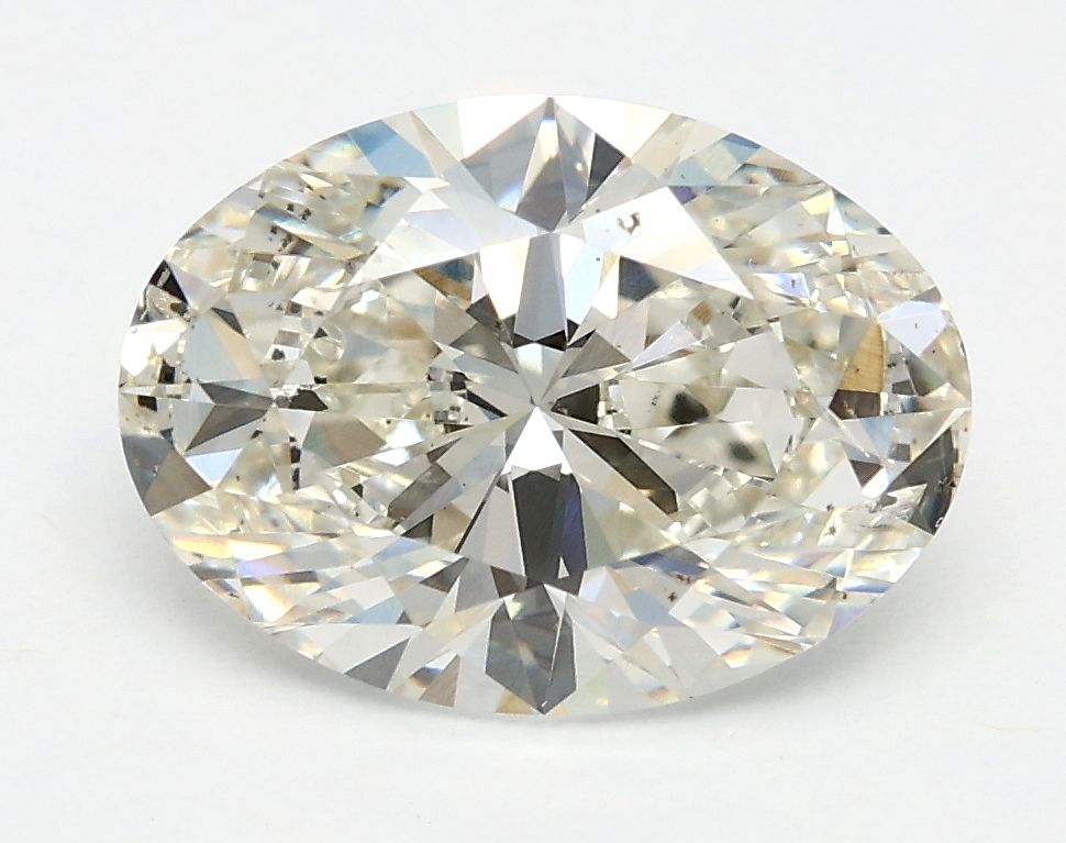 2.06 ct. oval Lab Grown Diamond front image