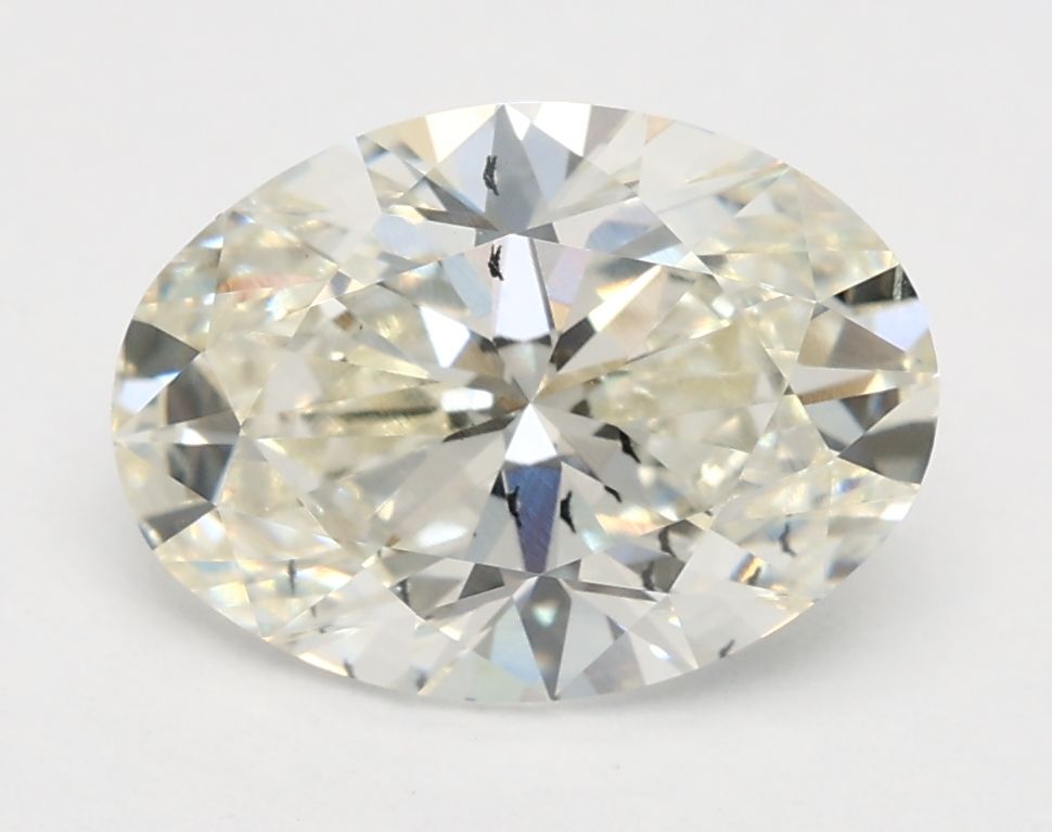 2.02 ct. oval Lab Grown Diamond front image