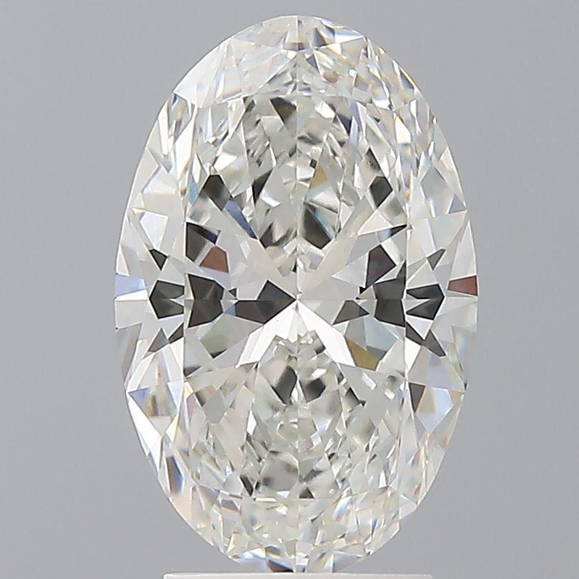 3.10 ct. oval Lab Grown Diamond front image