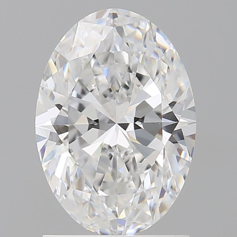 1.59 ct. oval Lab Grown Diamond front image