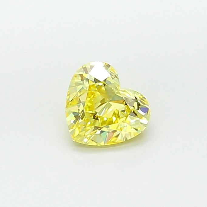 1.5 CT Fancy Intense Yellow HEART
