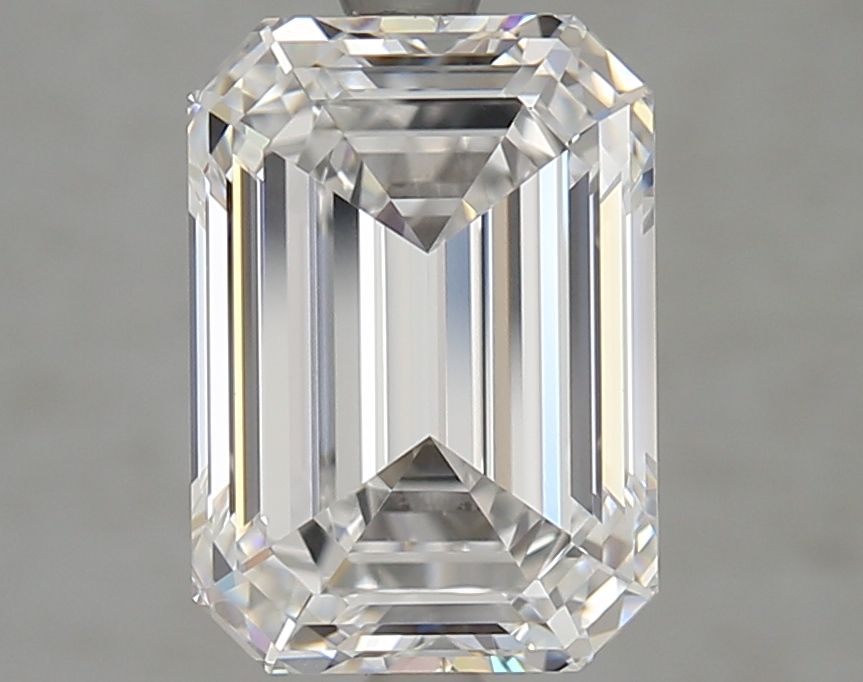 Diamant Émeraude 4.01 ct - Couleur D - Pureté VVS1