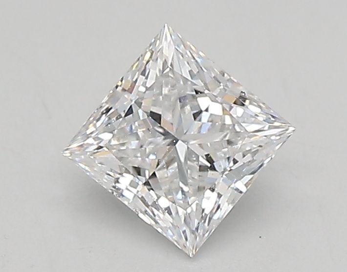 0.66 ct lab-grown Princess Diamond