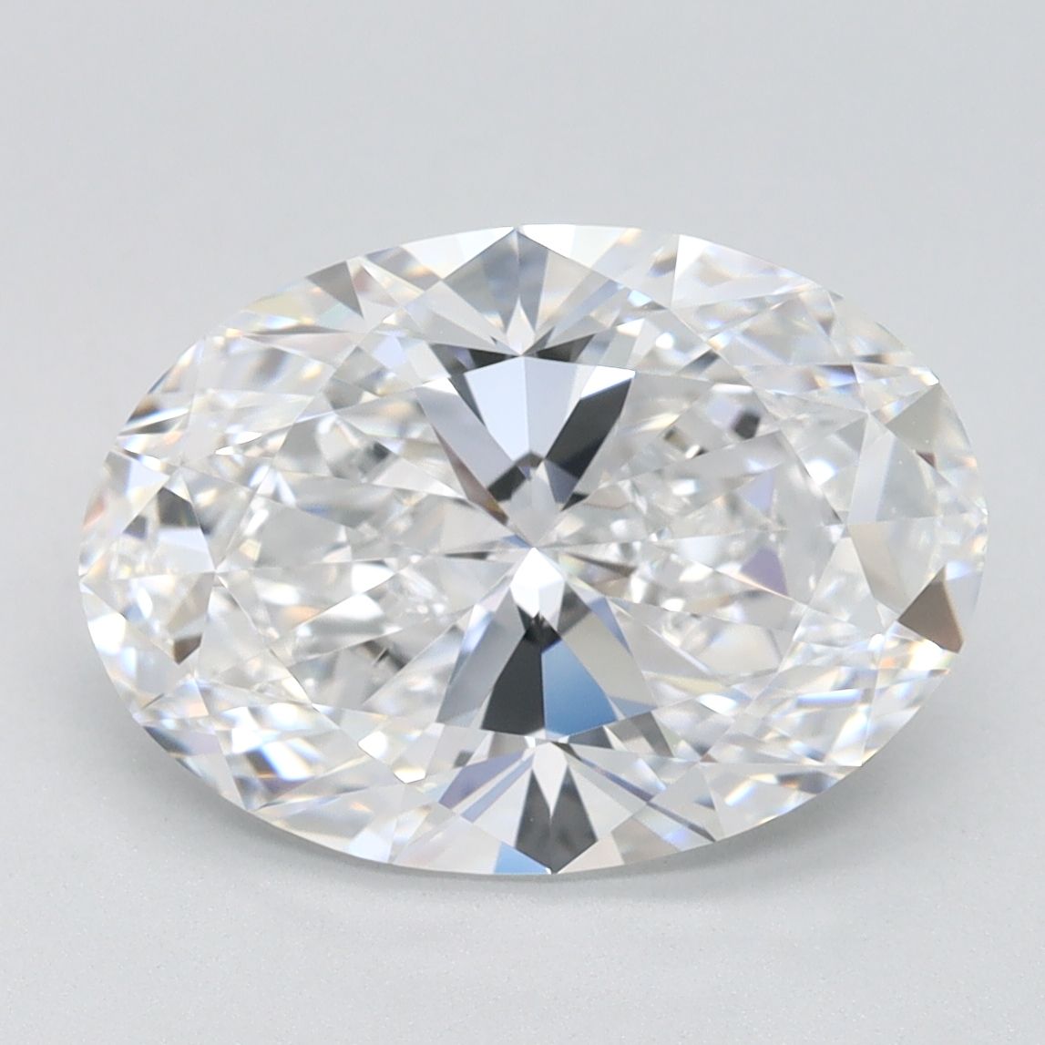 3.16 ct. oval Lab Grown Diamond front image