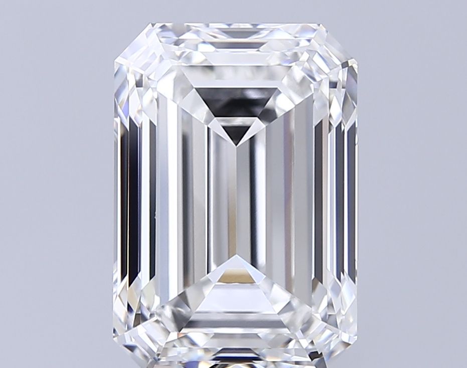 7.09 ct. emerald Lab Grown Diamond front image