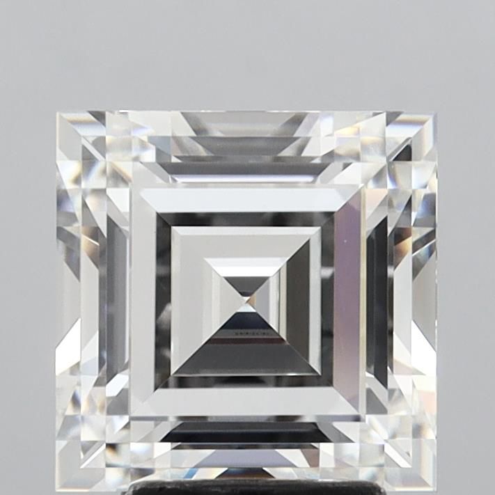 4.04 ct lab-grown Square radiant Diamond