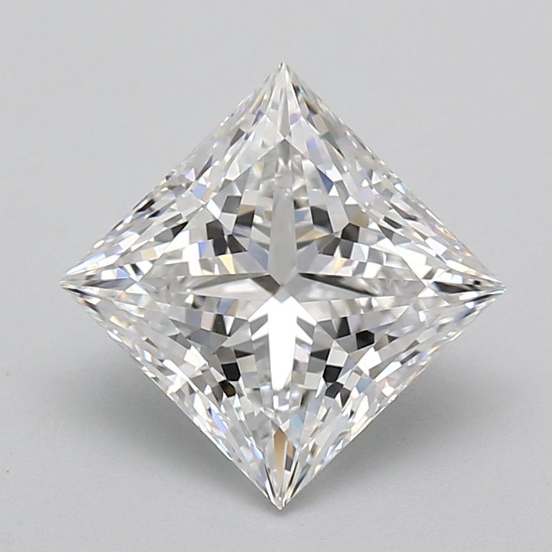 3.03 ct. princess Lab Grown Diamond front image