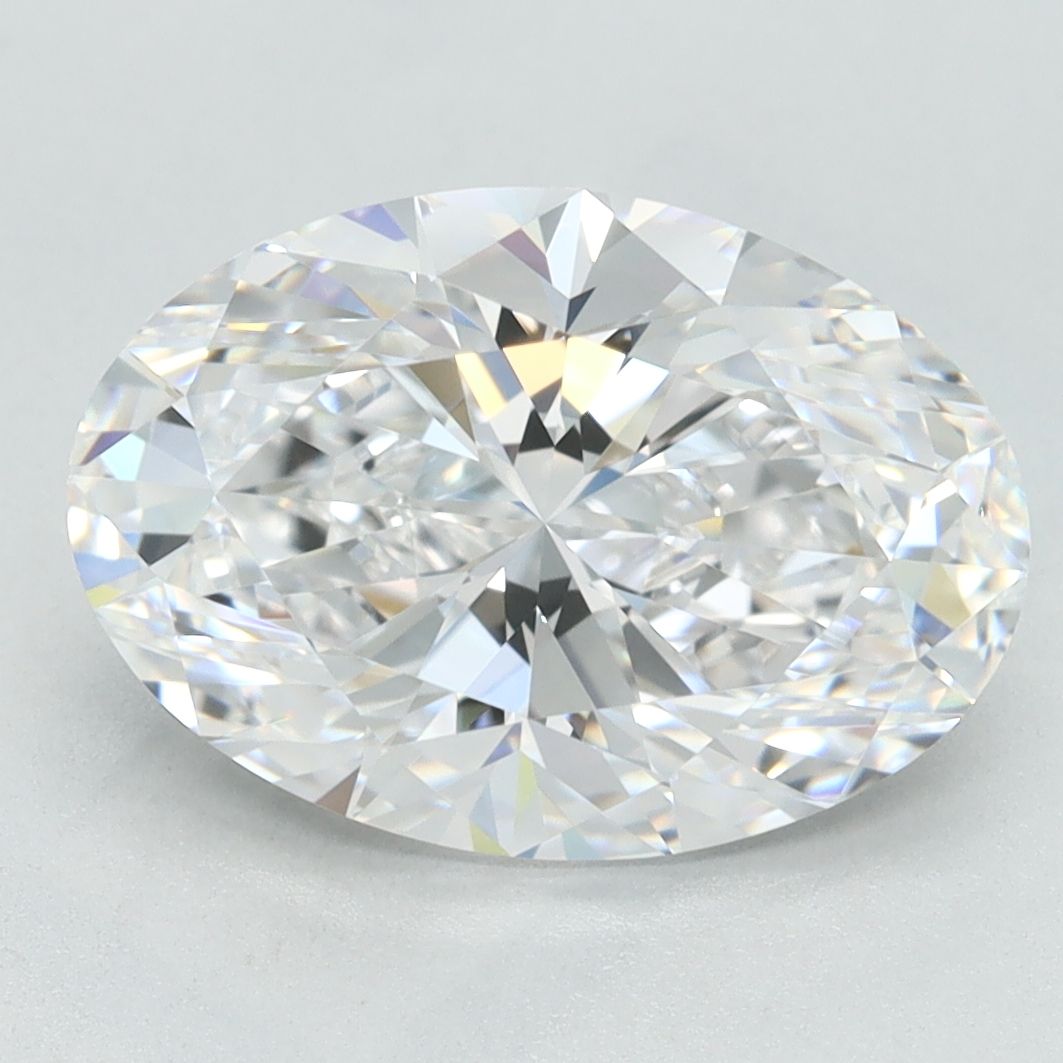 3.08 ct. oval Lab Grown Diamond front image