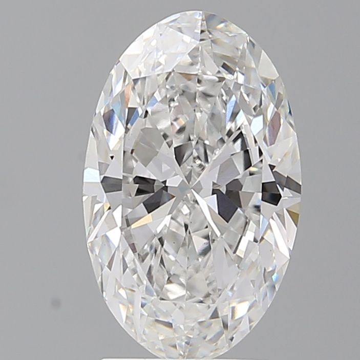 2.58 ct. oval Lab Grown Diamond front image