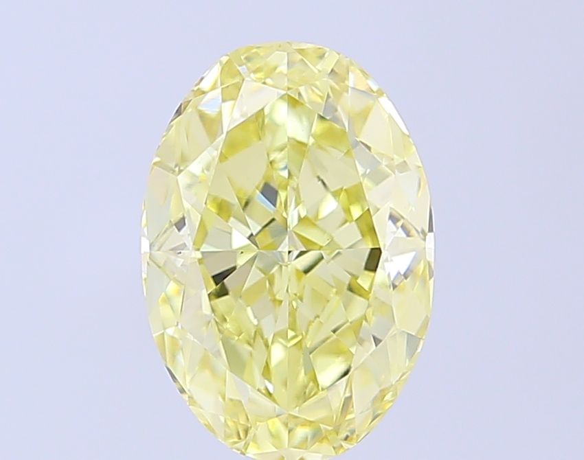 3.30 ct. oval Lab Grown Diamond front image