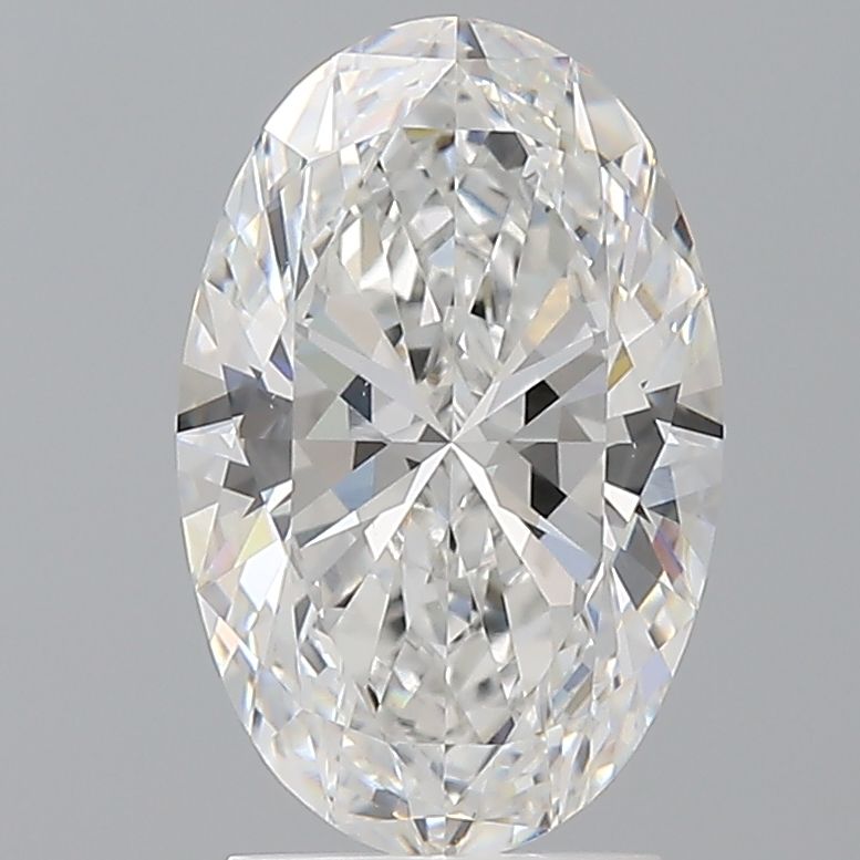 2.57 ct. oval Lab Grown Diamond front image