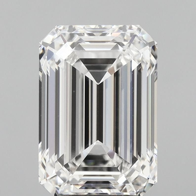 3.58 ct. emerald Lab Grown Diamond front image