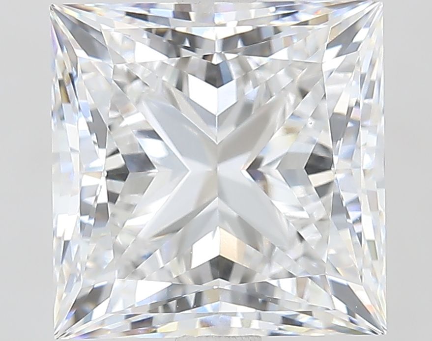 4.01 ct. princess Lab Grown Diamond front image