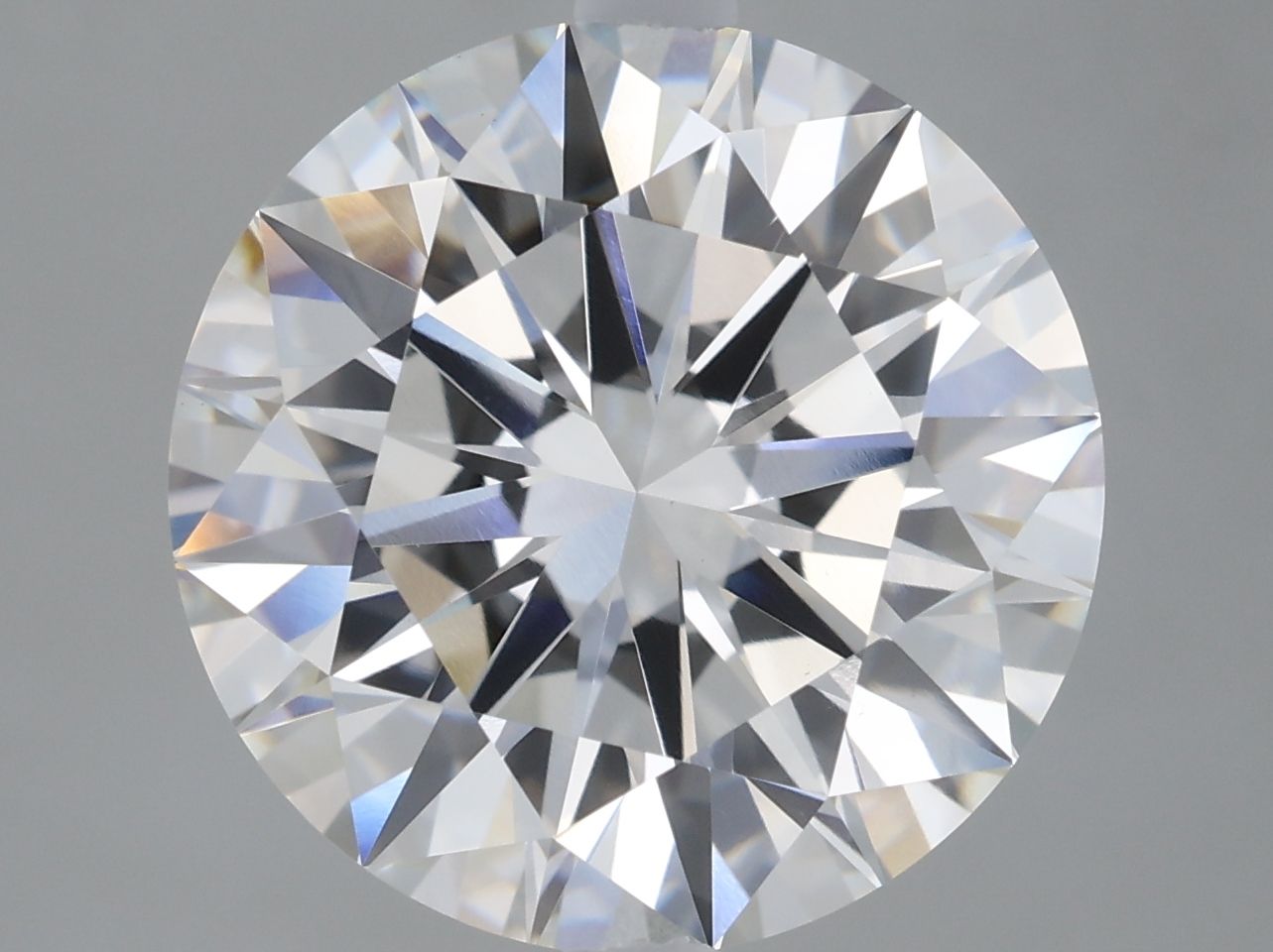 5.07 ct. round Lab Grown Diamond front image