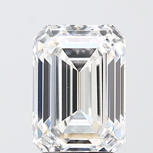 3.09 ct. emerald Lab Grown Diamond front image