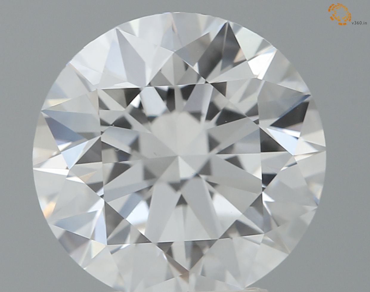 4.18 ct. round Lab Grown Diamond front image