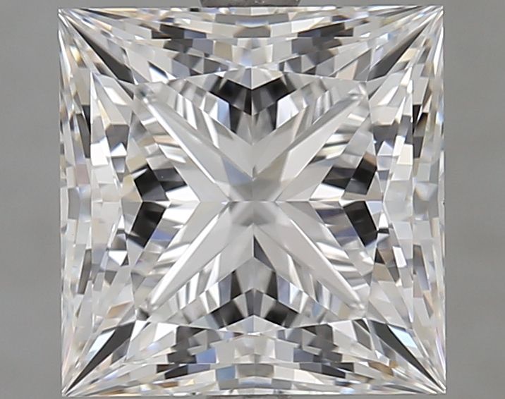3.34 ct. princess Lab Grown Diamond front image