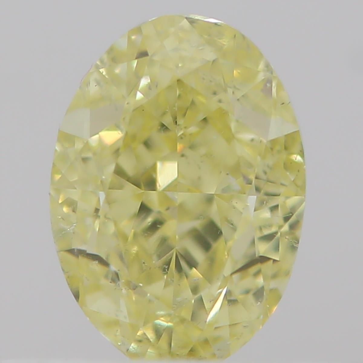 Diament 0.5 ct Fancy Yellow/SI2