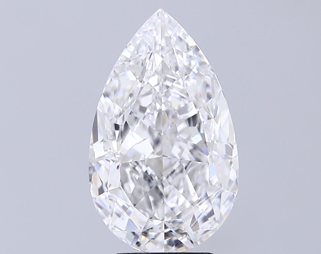 6.07 ct. pear Lab Grown Diamond front image