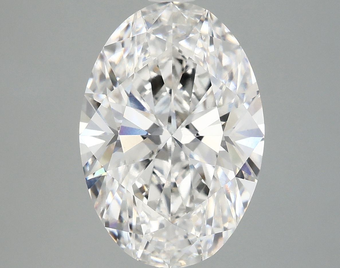 4.85 ct. oval Lab Grown Diamond front image