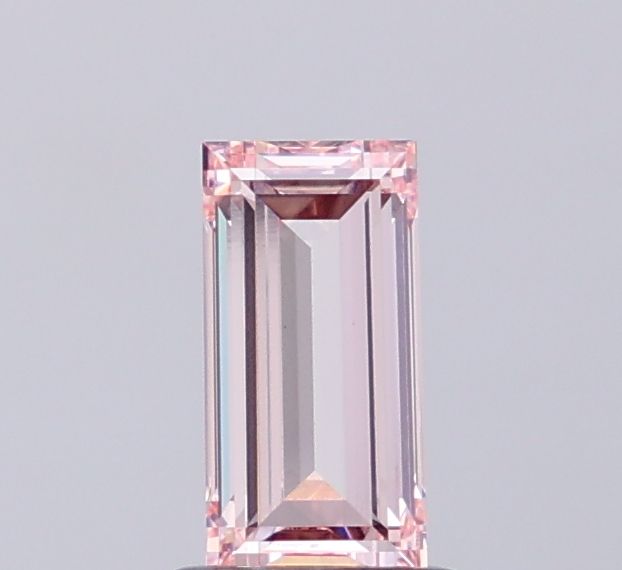 1.07 CT Fancy Intense Pink BAGUETTE