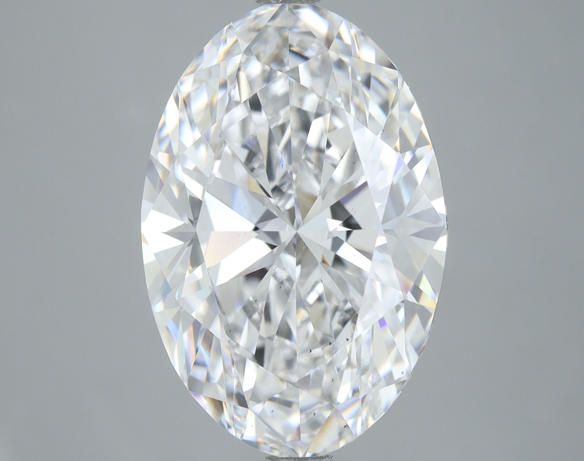 6.01 ct. oval Lab Grown Diamond front image