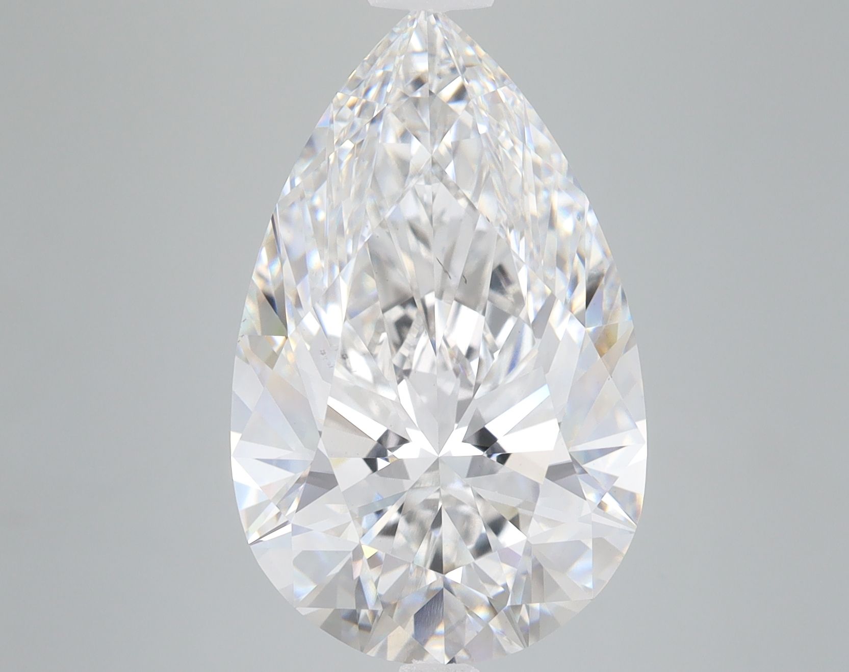 8.20 ct. pear Lab Grown Diamond front image