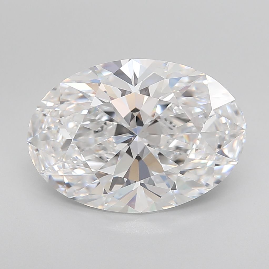 5.41 ct. oval Lab Grown Diamond front image
