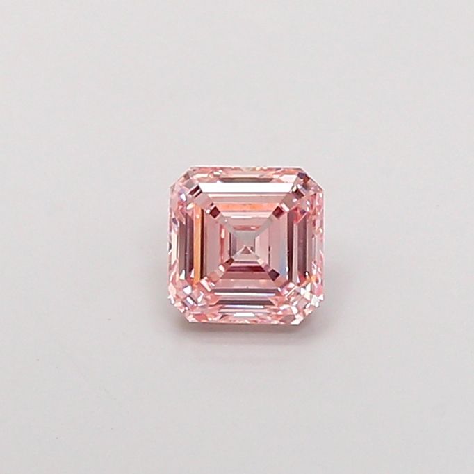 1.05 CT Fancy Intense Pink ASSCHER