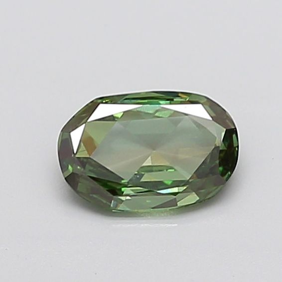 0.9 CT Fancy Vivid Green ROSE