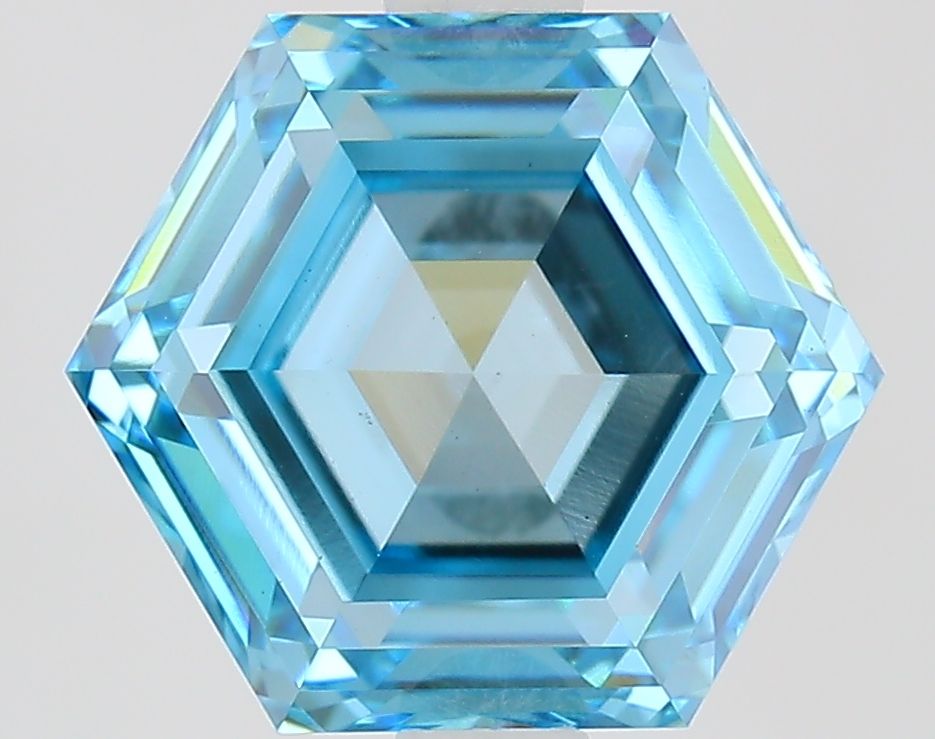 2.46 ct lab-grown Hexagonal Diamond