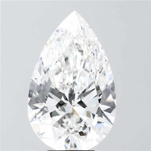 7.08 ct. pear Lab Grown Diamond front image
