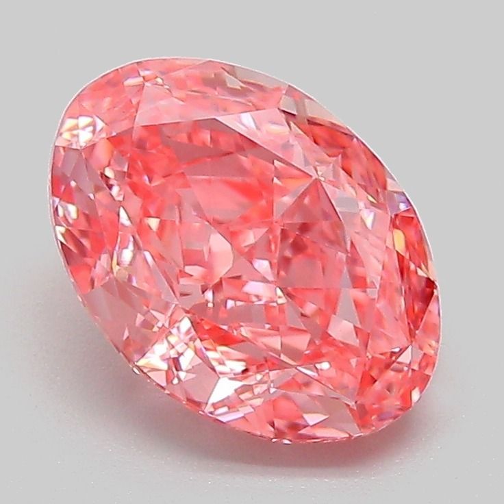2.08 ct. oval Lab Grown Diamond front image