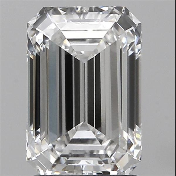 2.54 ct. emerald Lab Grown Diamond front image