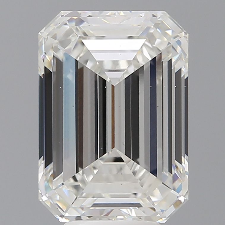 6.58 ct. emerald Lab Grown Diamond front image
