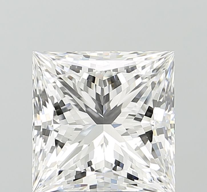 3.90 ct. princess Lab Grown Diamond front image