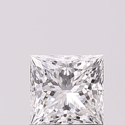 1 ct lab-grown Princess Diamond