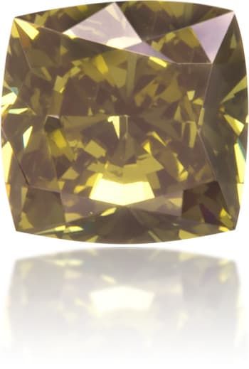 Diament 0.23 ct Fancy Deep Yellow/VVS2