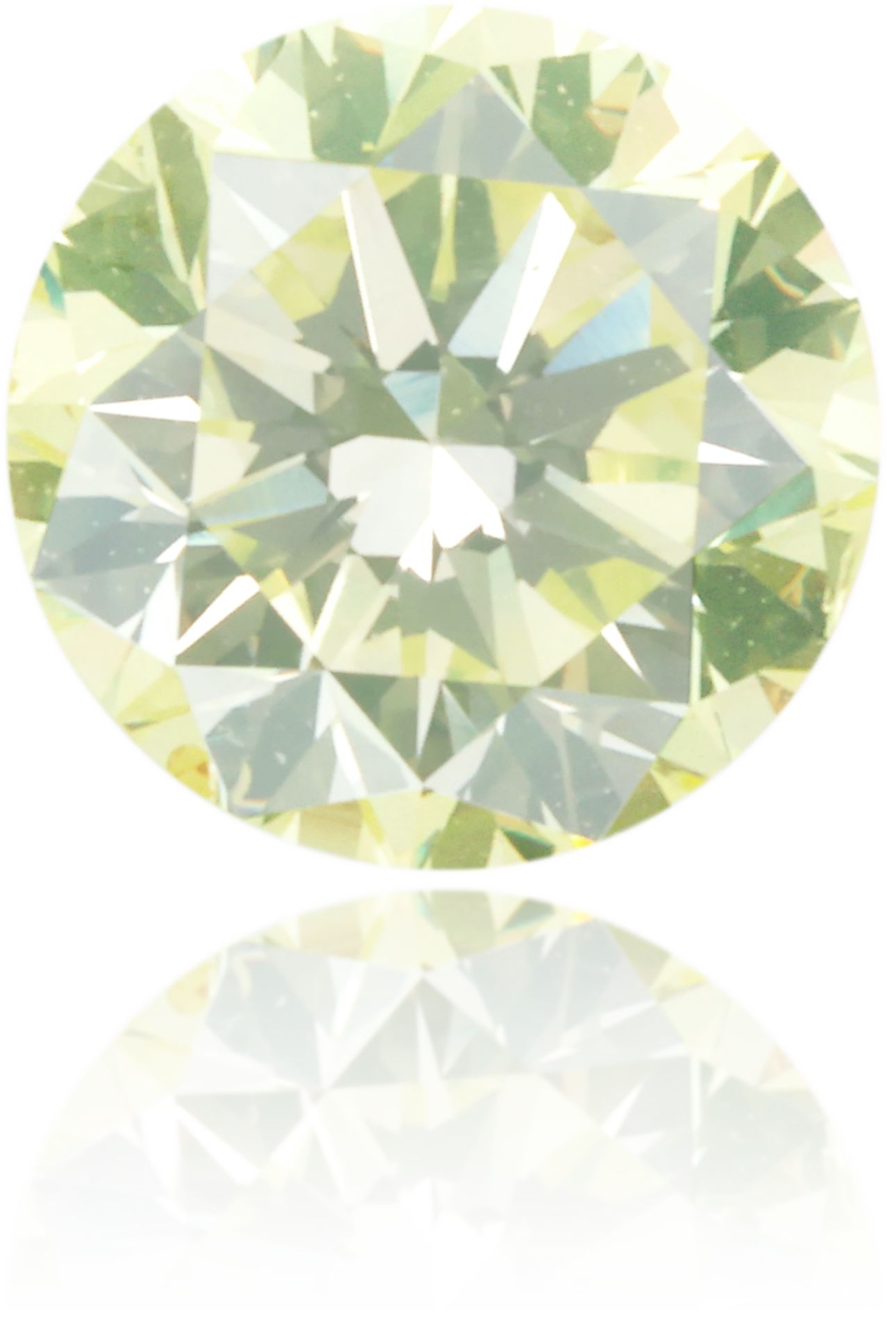 Diament 0.45 ct Fancy Light Yellow/SI1