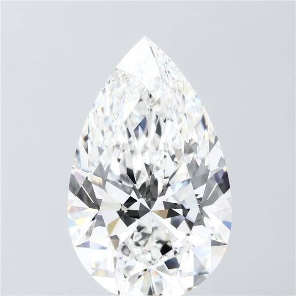 7.08 ct. pear Lab Grown Diamond front image