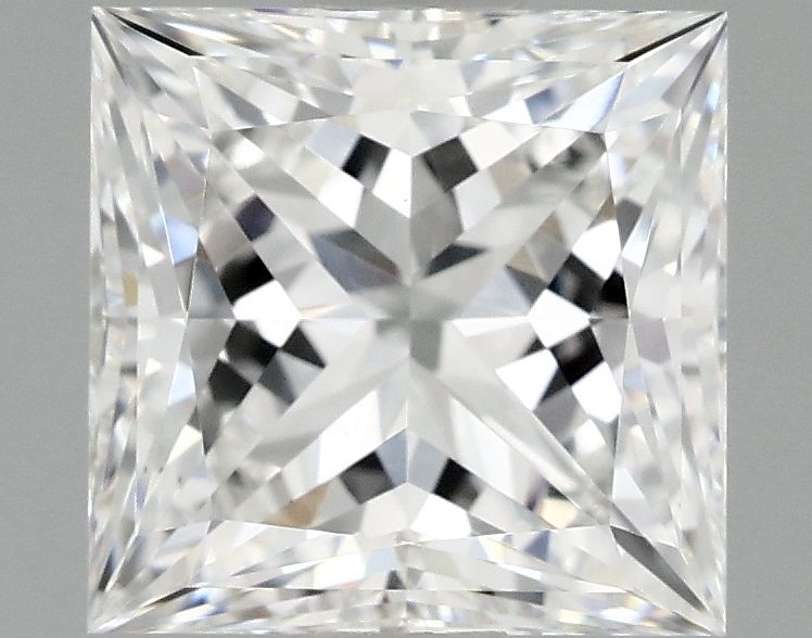 1.56 ct. princess Lab Grown Diamond front image