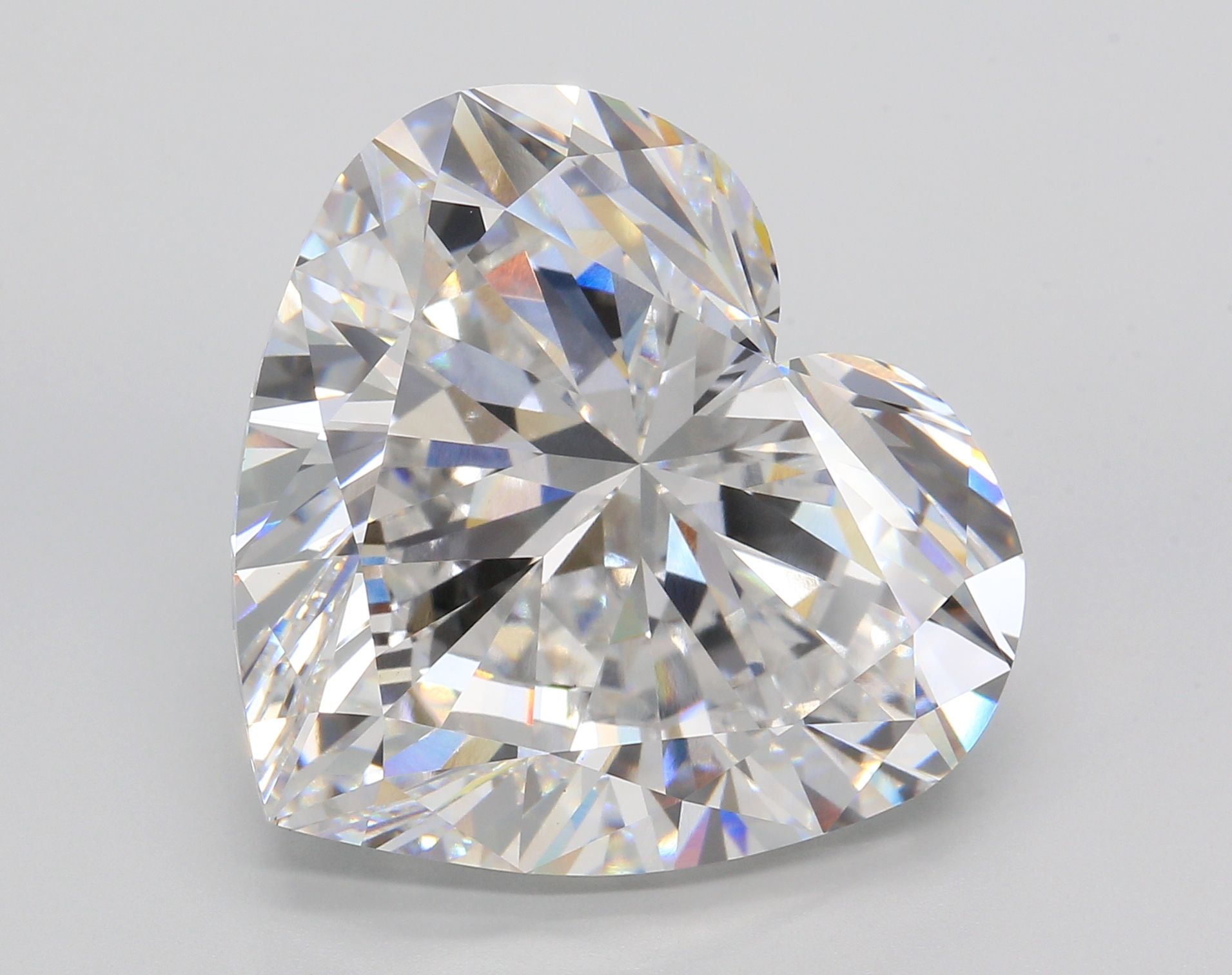 24.06 ct. heart Lab Grown Diamond front image
