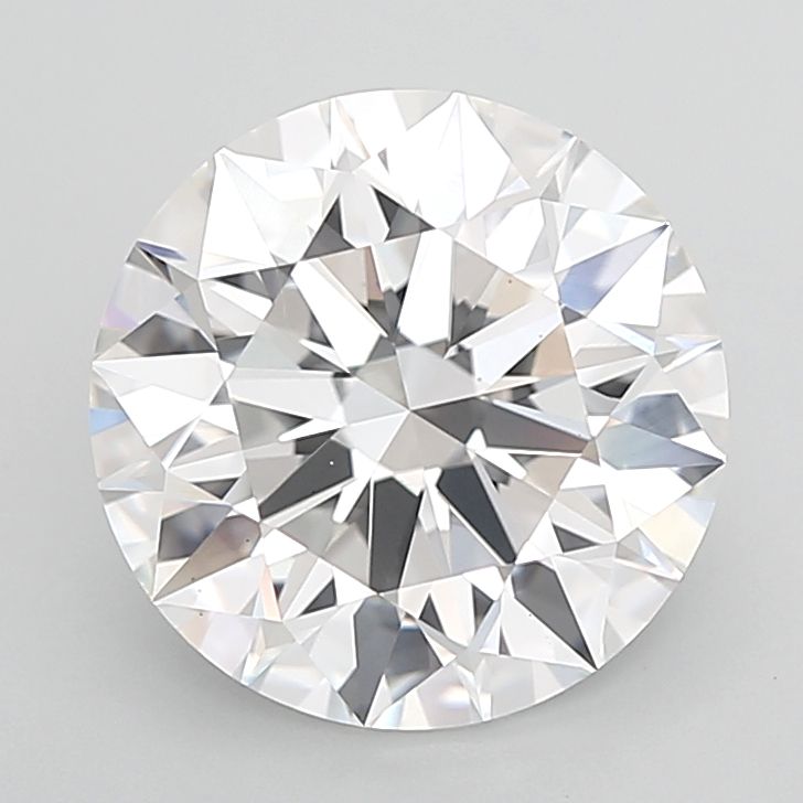 6.04 ct. round Lab Grown Diamond front image