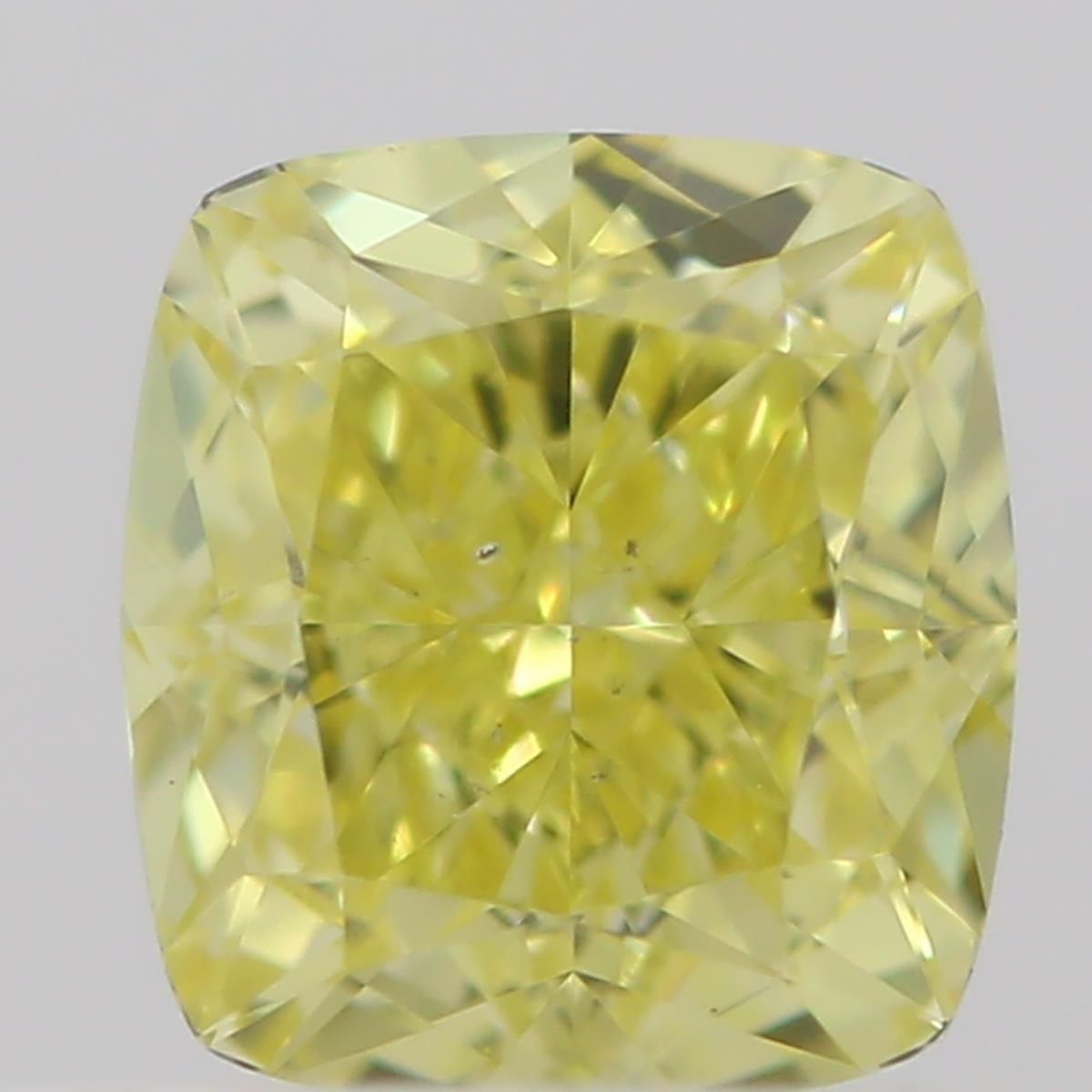 Diament 0.45 ct Fancy Intense Yellow/SI1