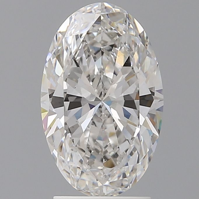 2.57 ct. oval Lab Grown Diamond front image